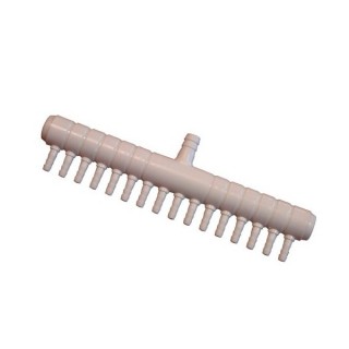 HAILEA Colector Plástico de Aire-Nutrientes 16 salidas 4mm