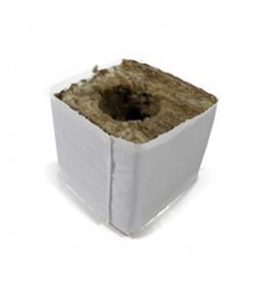 Taco Lana Roca 7.5x7.5x6.5 cm. Agujero 35 mm.