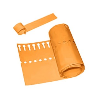 Etiqueta Boucle 13 x 160 mm. Naranja
