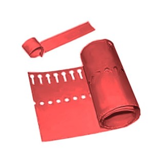 Etiqueta Boucle 13 x 160 mm. Rojo