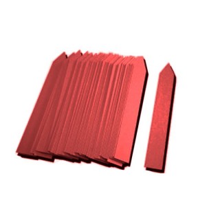 Etiqueta Pincho 13 x 80 mm. Rojo