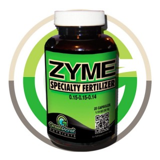 Zyme Caps  25 Caps. Green Planet Nutrients