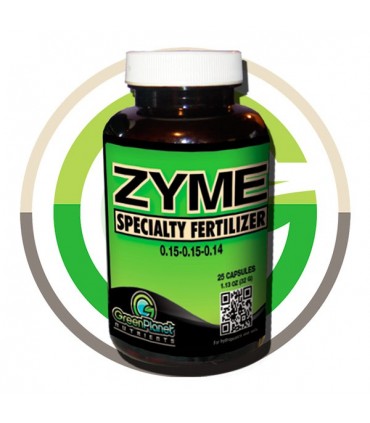Zyme Caps  25 Caps. Green Planet Nutrients