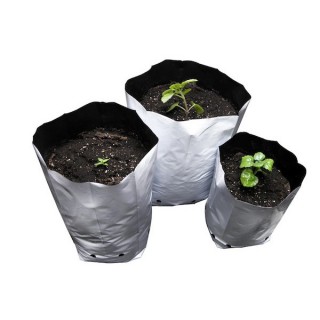 Bolsa Cultivo Blanca 4 lt. - 22 x 35 cm. 1 gal.